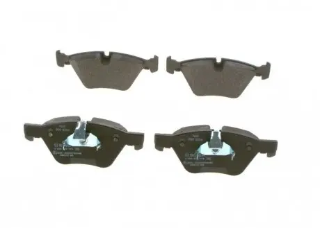 Колодки тормозные (передние) BMW 3 (E90/E91/E92) 07-13/5 (E60/E61) 03-10/X1 (E84) 09-15 BOSCH 0 986 494 118