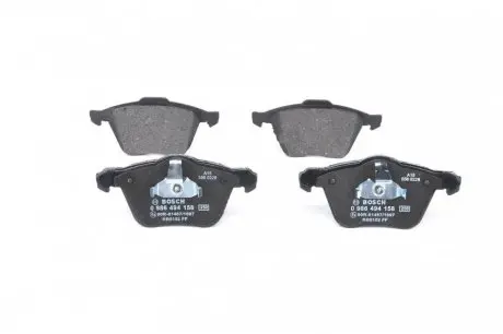 Колодки тормозные (передние) Volvo S60 00-10/V70 01-08/S80 01-06/XC90 02-14 BOSCH 0 986 494 158