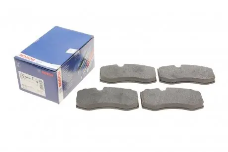 Колодки гальмівні (передні) MB (W211/W221) 2.1-5.5 05-13 BOSCH 0 986 494 167