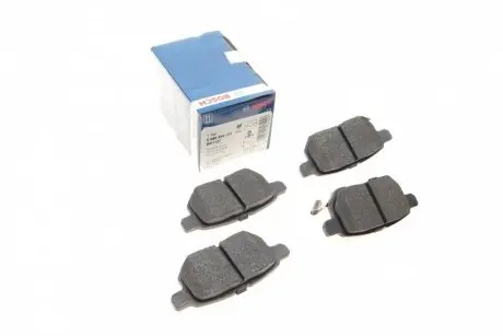Колодки гальмівні (задні) Toyota Corolla/Auris 06-14/IQ/Urban Cruiser 09-15/Prius 12-/Yaris 05- BOSCH 0 986 494 255