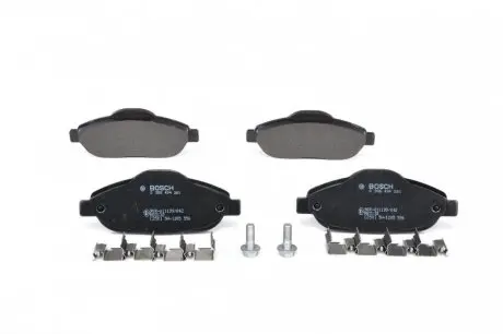 Колодки тормозные (передние) Peugeot 308/CC/SW/3008 07- Q+ BOSCH 0 986 494 261