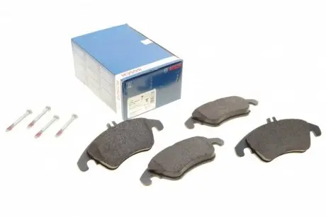 Колодки тормозные (передние) MB C-class (W204/C205) 07-/E-class (W212/C207) 09-16/SLK (R172)/CLS 11- BOSCH 0 986 494 263