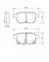Колодки тормозные (задние) Toyota Auris/IQ/Urban Cruiser 07- BOSCH 0 986 494 328 (фото 7)