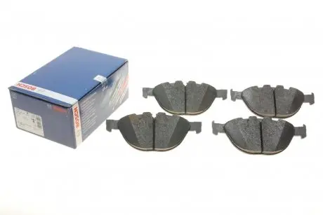 Колодки тормозные (передние) BMW 5 (E60)/6 (E63)/7 (E65/E66/E67) 04- M57/M67/N62/N73/S85 BOSCH 0 986 494 349