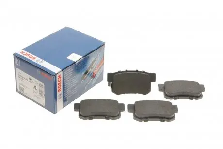 Колодки тормозные (задние) Honda Accord/Civic/CR-V 90- (Akebono) BOSCH 0 986 494 358