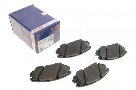 Колодки тормозные (передние) Hyundai Tucson 04-/Sonata 05-10/Grandeur 05-/Kia Opirus 06- BOSCH 0 986 494 374