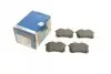 Комплект тормозных колодок (дисковых) (задних) VW Caddy III 04-/Peugeot 308 07-/Citroen C4 04- BOSCH 0 986 494 387 (фото 1)