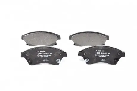 Колодки тормозные (передние) Chevrolet Aveo 11-/Opel Astra J 09- BOSCH 0 986 494 433