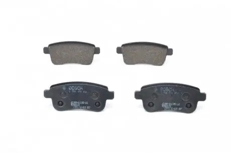 Колодки тормозные (задние) Renault Fluence/Megane/Scenic 1.2-2.0dCi 08- BOSCH 0 986 494 452