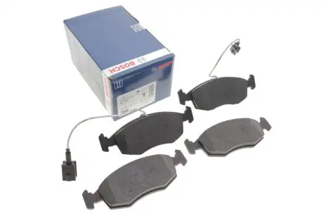 Колодки гальмівні (передні) Fiat 500/Punto 05- BOSCH 0 986 494 463