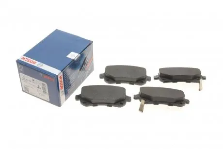 Колодки тормозные (задние) Chrysler Grand Voyager 07-/Dodge Journey 08- BOSCH 0 986 494 496