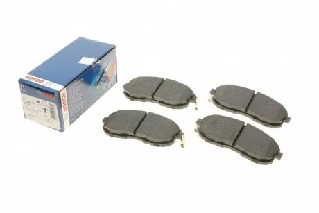 Комплект тормозных колодок (передних) Nissan Juke/Tilda 07- BOSCH 0 986 494 572
