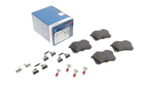 Колодки тормозные (задние) VW Caddy III 04-/Peugeot 308 07-/Citroen C4 04- (Lucas) (87.2x53.2x16.3) BOSCH 0 986 494 596
