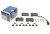 Колодки гальмівні (задні) VW Polo 01-/Skoda Fabia 99-08/Seat Cordoba/Ibiza 02-09 (з датчиком) BOSCH 0986494598 (фото 1)