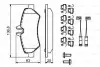 Колодки тормозные (задние) MB Sprinter 209-319CDI/VW Crafter 06- BOSCH 0 986 494 601 (фото 9)