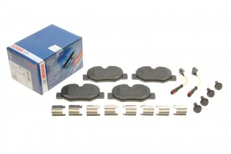 Колодки тормозные (задние) MB Vito/Viano (W639) 03- (+датчики) (с аксессуарами) BOSCH 0 986 494 603