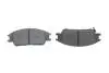 Колодки тормозные (передние) Hyundai Accent I/II 89-06/Getz 02-11 (Akebono) BOSCH 0986494620 (фото 5)