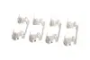 Колодки гальмівні (передні) MB E-class (W211/S211) 02-09 (+датчики) (з прижимною пластиною) BOSCH 0 986 494 647 (фото 12)
