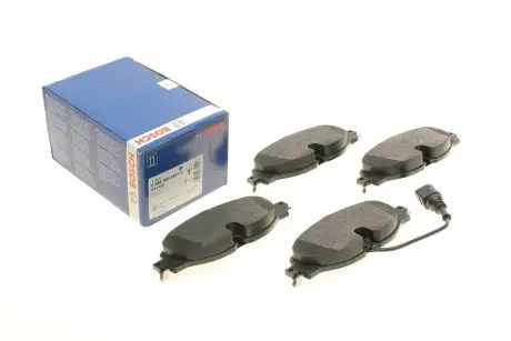 Колодки тормозные (передние) Audi A3/Q2/Q3/Seat/Skoda Octavia/Kodiaq/VW Golf/Passat B8 12-(+датчик) BOSCH 0 986 494 660