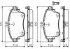 Колодки тормозные дисковые BOSCH 0 986 494 663 (фото 2)