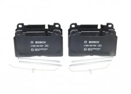 Колодки тормозные (передние) Audi A6/A7 10-18/Q5 08-17/Porsche Macan 14- BOSCH 0986494694