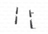 Колодки тормозные дисковые SUZUKI Vitara/SX4''R'1,4-1,6'13>> BOSCH 0986494748 (фото 2)