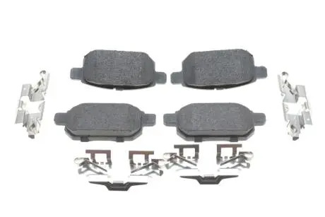 Колодки гальмівні (задні) Suzuki Vitara III 15-/SX4 S-cross 13-/Swift IV 10-/Baleno 16- BOSCH 0986494748