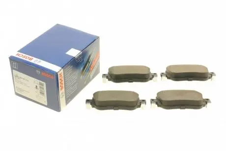 Колодки гальмівні (задні) Audi Q3/Skoda Octavia/Seat Leon/VW Golf/Sharan 12-/Passat B8/Caddy IV 14- BOSCH 0986494797