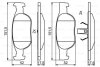 Колодки гальмівні (передні) Fiat Punto 99-12 BOSCH 0986494852 (фото 1)