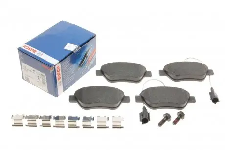Колодки тормозные (передние) Fiat Punto 09- BOSCH 0 986 494 881