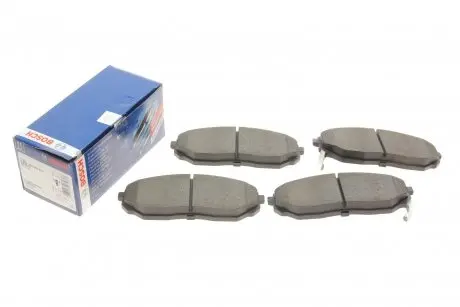 Колодки тормозные (передние) Kia Sorento 02-(Sumitomo) (с датчиком) BOSCH 0 986 494 884