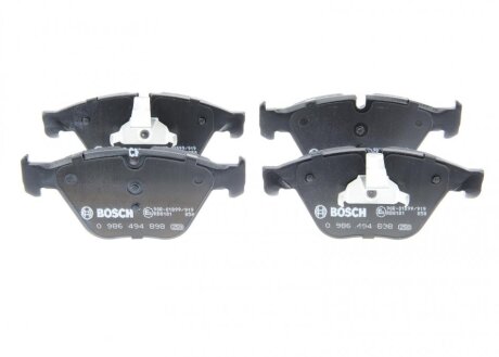 Колодки гальмівні (передні) BMW 5 (F10,F11)/6 (F06,F12,F13) 09- BOSCH 0986494898