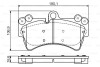 Колодки гальмівні (передні) Audi Q7 06-15/Porsche Cayenne/VW Touareg 02-10 BOSCH 0986495435 (фото 1)