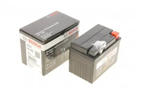 Аккумуляторная батарея 3Ah/50A (113x70x85/+R/B0) (AGM) Factory Activated AGM BOSCH 0 986 FA1 090