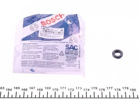 Прокладка форсунки ущільнююча Audi A6/Opel Astra B/G 89-05 (кільце) BOSCH 1 280 210 711