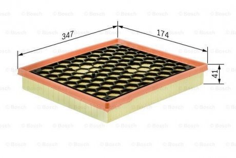 Фільтр повітряний BOSCH 1457433298