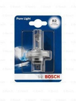 Автолампа R2 12V 45/40W P45t Pure Light (BL/1шт.) BOSCH 1 987 301 021