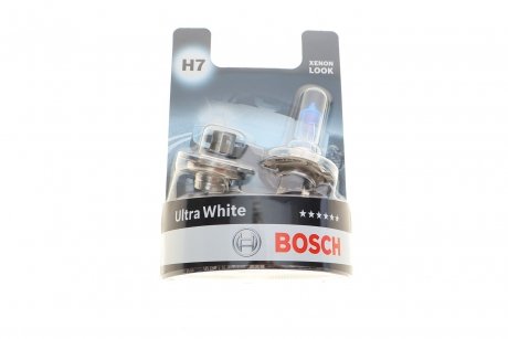 Лампа розжарювання H7 12V 55W PX26d Ultra White 4200K (комплект) (вир-во) BOSCH 1 987 301 441