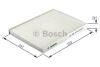 Фільтр салону BOSCH 1987432368 (фото 1)