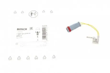 Датчик износа тормозных колодок (передних) MB E-class (W211/S211) 02-09 (L=102mm) (1шт.) BOSCH 1 987 473 019