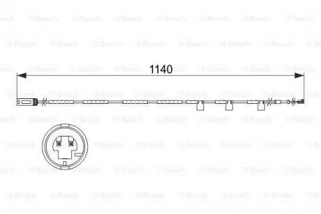 Датчик износа тормозных колодок (задних) Mini Mini 1.6/2.0 06-15 BOSCH 1 987 473 525