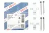 Планка суппорта (заднего) прижимная (к-кт) MB E-class (W210) 96-03 BOSCH 1987474128 (фото 2)