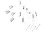 Комплект пружинок колодок ручника Kia Sportage 2.0i/2.0TD 94-03 BOSCH 1 987 475 387 (фото 2)