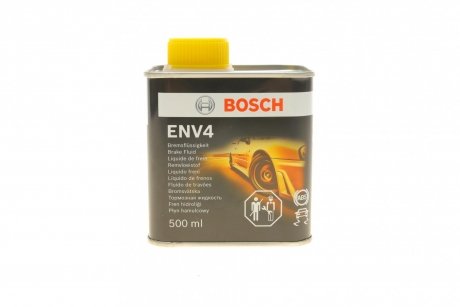 Рідина гальмівна DOT4 (0.5L) ENV4 (металева каністра) BOSCH 1 987 479 201