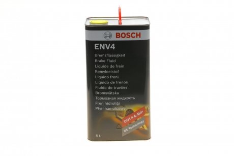 Гальмівна рідина DOT4 (5L) (ENV4) BOSCH 1 987 479 203