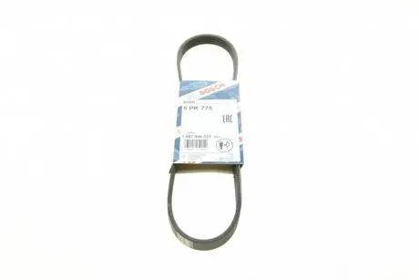 Ремень генератора Renault Laguna 3.0 93-01/Fiat Panda/Punto 0.9 12-/Peugeot 1.5D 94-04 (5PK755) BOSCH 1 987 946 021