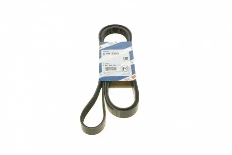 Ремень генератора MB Sprinter OM611 (-AC) (6PK2203) BOSCH 1987946282