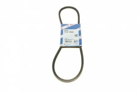 Ремень генератора Ford Transit 2.5D 88-92/Toyota Land Cruiser 4.2D 90-/Volvo 240/960 86-93 (10x1000) BOSCH 1 987 947 613