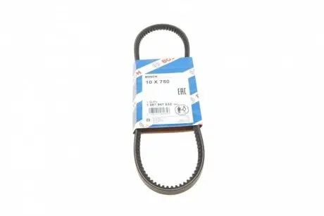 Ремінь генератора клиновий VW Caddy/Golf III/IV/Passat 1.6 91-99 BOSCH 1 987 947 632