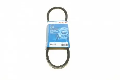 Ремінь генератора VW Golf/Jetta/Passat 1.5-2.0 80-92/Seat Toledo 1.6/2.0 91-03 (10X730) BOSCH 1 987 947 790